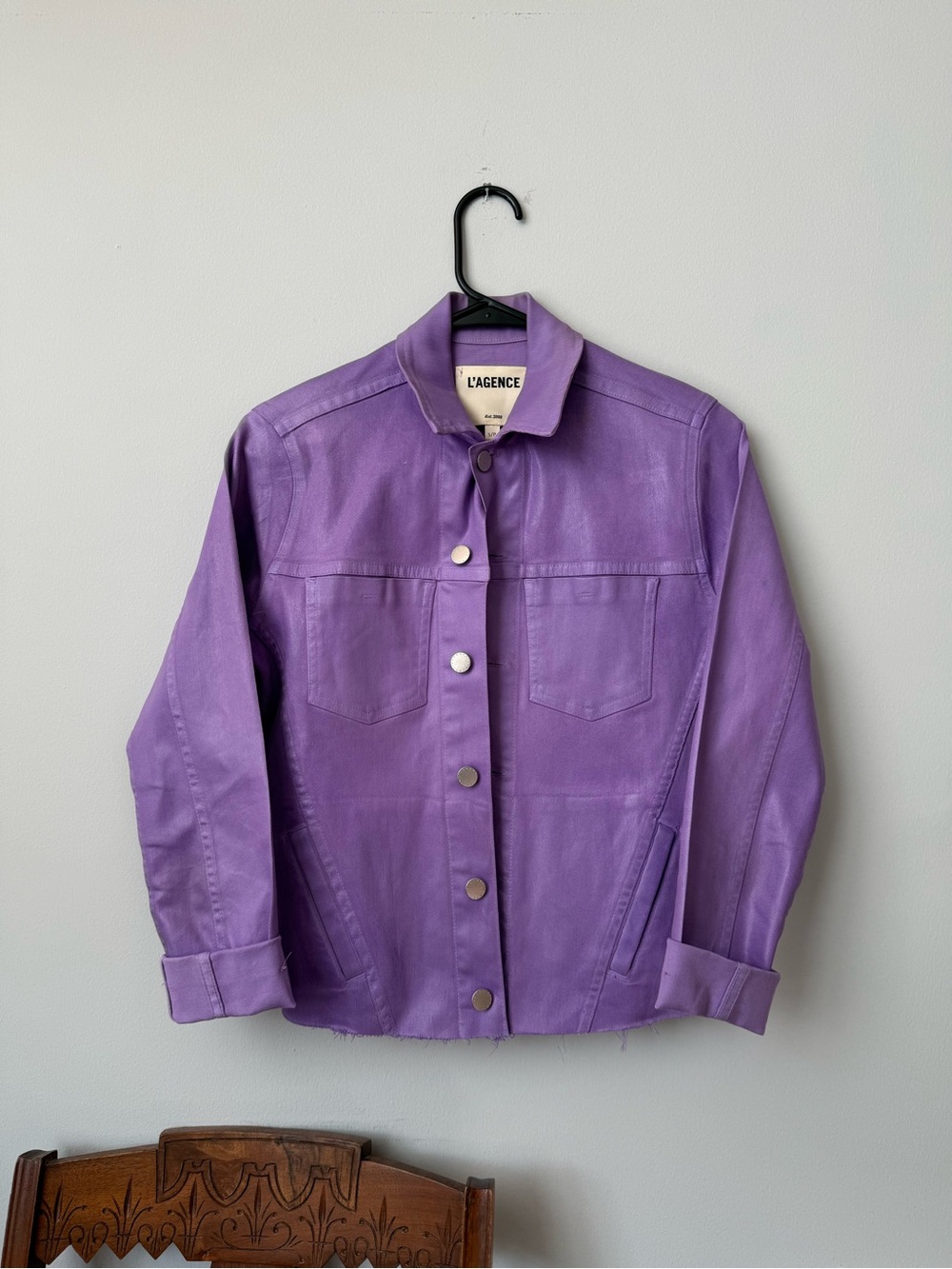 L’AGENCE Janelle Jacket in Orchid